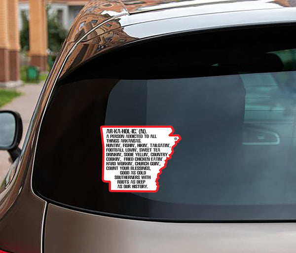 Arkaholic® Definition Decal