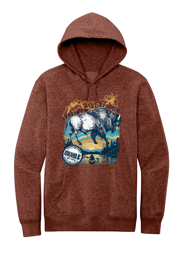 "Bangin' on the Buffalo" Arkansas Hoodie