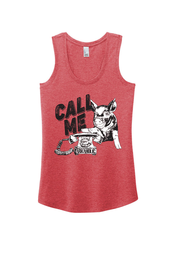 CALL ME Racerback Tank